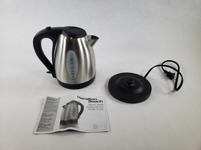 Hamilton Beach Electric Tea Kettle, Water Boiler & Heater, 1.7 Liter 40880