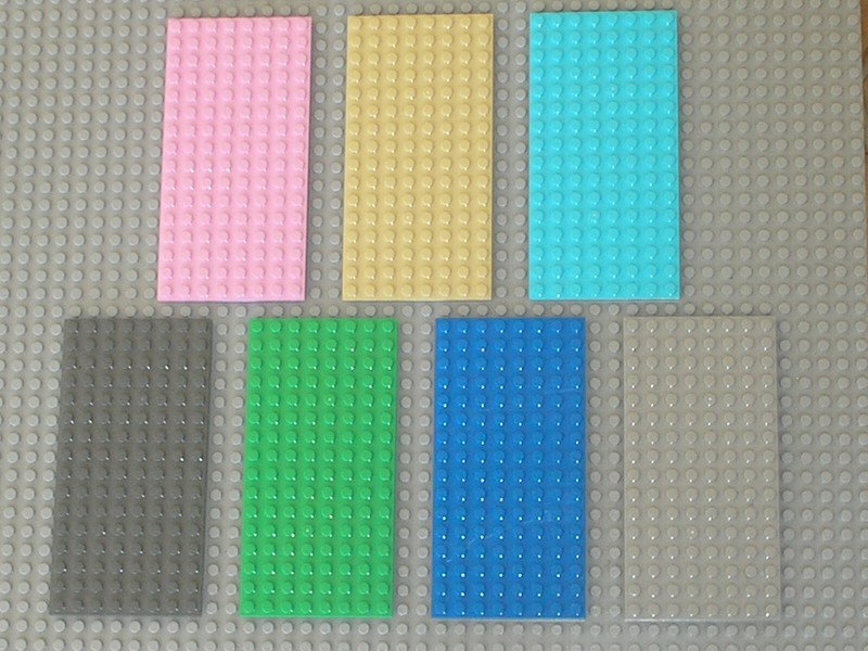 Lego Plaque Plate 8 X 16 Ref 92438 Couleur Au Choix / Choose Your Color