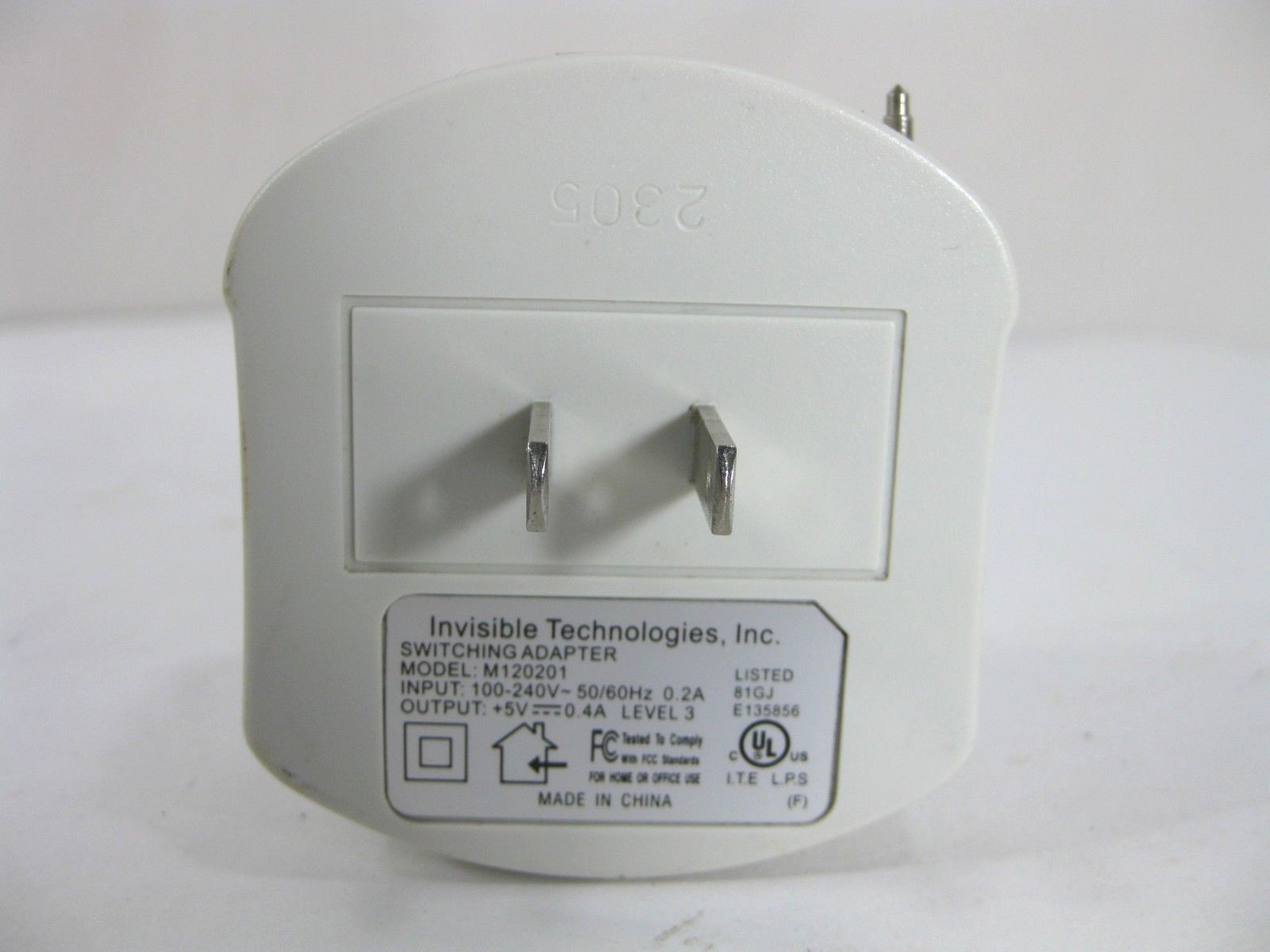 INNOTEK ULTRASMART IUT-300 IUT-302 Replacement Charger M120201