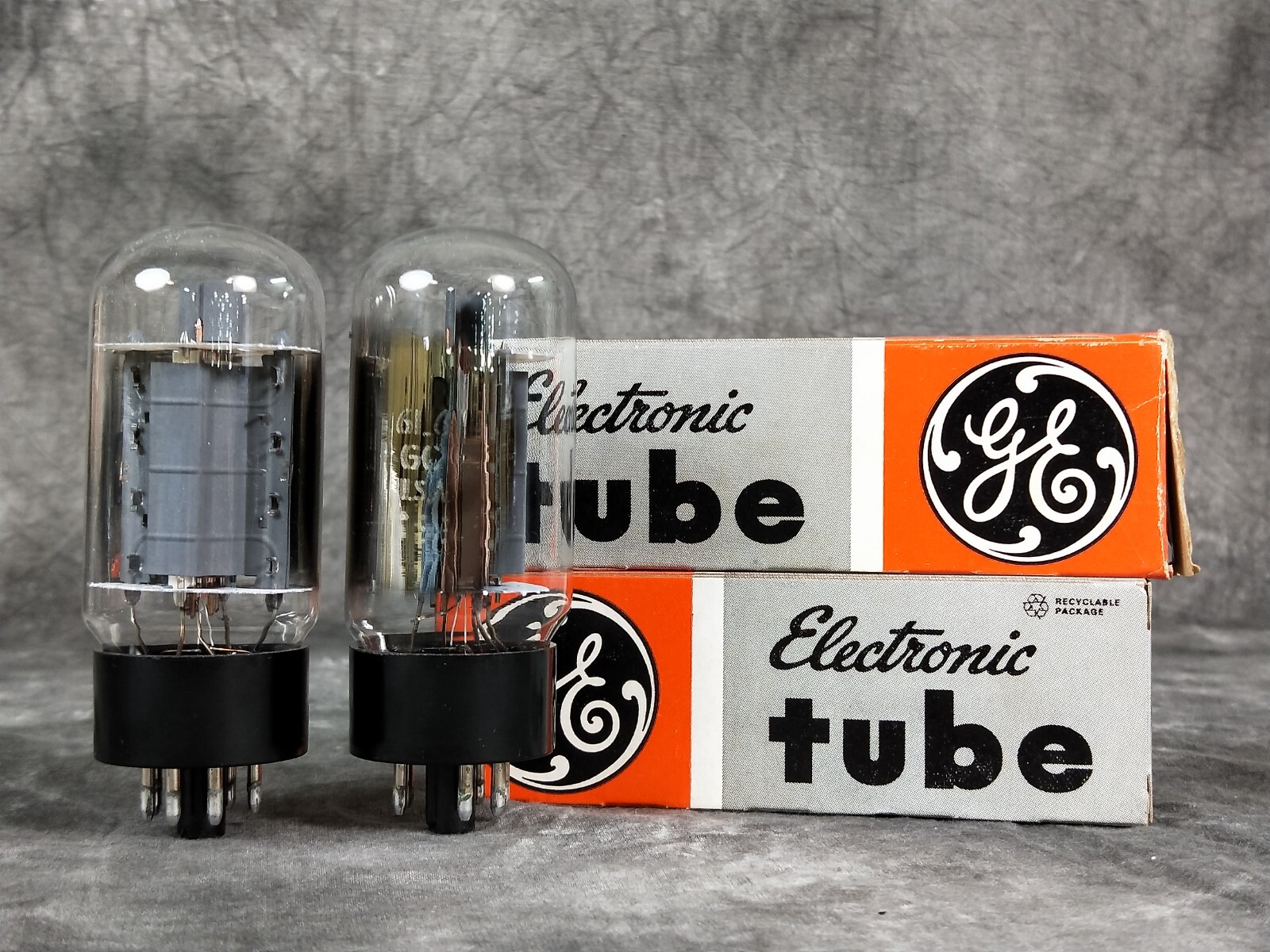 General Electronic （NOS）6L6GC GE General Electronic Tube 6L6GC Vacuum tube pair In Excellent