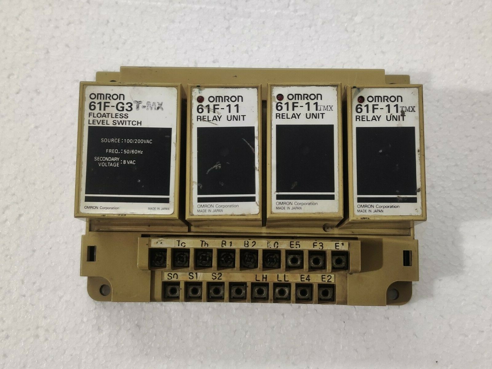 Omron 61F-G3 Floatless Level Switch + 61F-11 Relay Unit | eBay Omron 61F-G3 Floatless Level Switch + 61F-11 Relay Unit | eBay