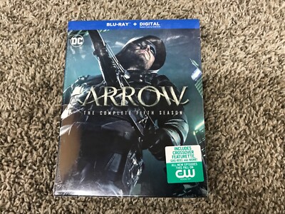Arrow: The Complete Fifth Season (DC) (Blu-ray, 2016)