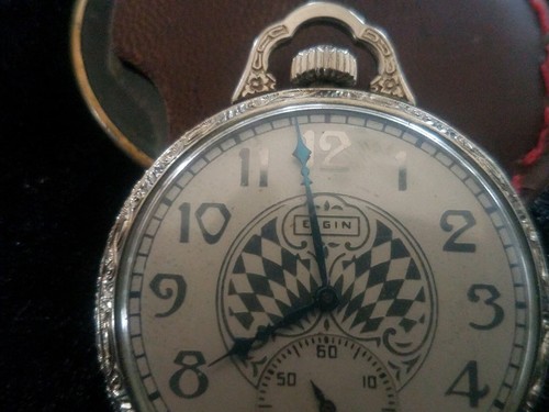 1928 Elgin 15 Jewel Pocket Watch ~ Grade 315 ~ Works