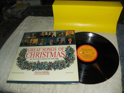 great songs of christmas by great artist of our time csp 155 m *
