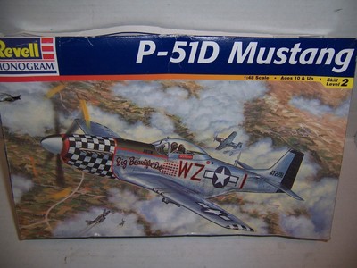 Classic Model Kit  P51 D Mustang 148th