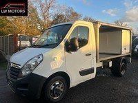 VAUXHALL MOVANO 2.3 CDTI MWB RWD MILK FLOAT 2015 15 REG