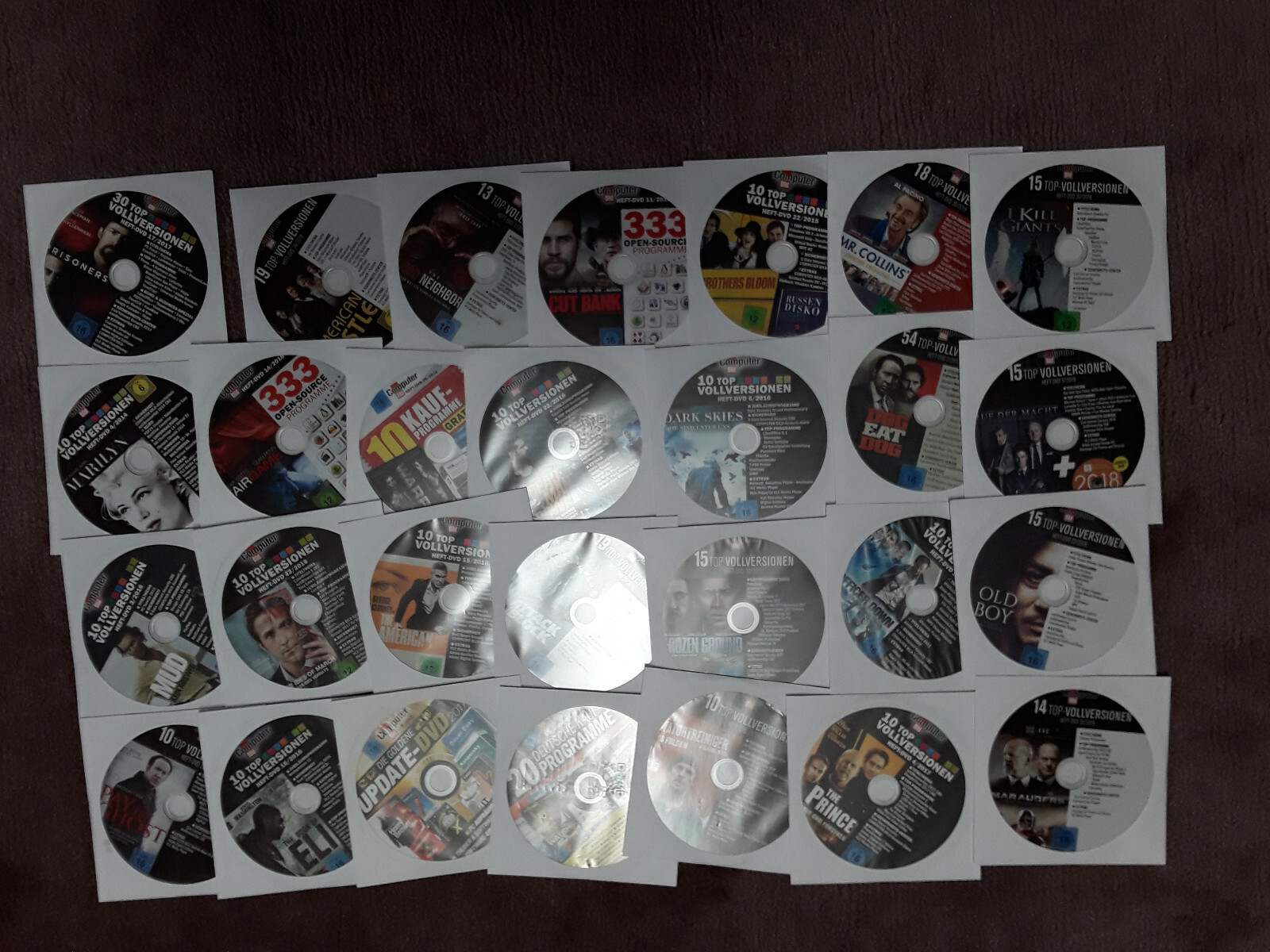 Computer Bild - Audio Video Foto - et cetera  DVD's 49 St. Konvolut - unbespielt