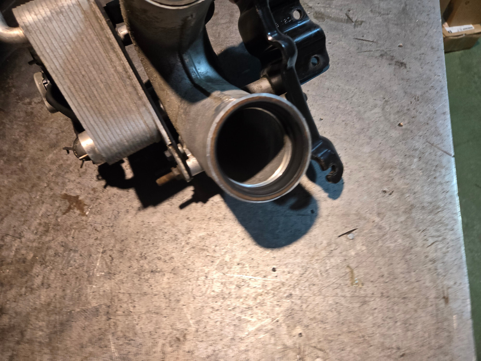 08-10 2008 6.4 Powerstroke Turbo Diesel International 6.4 Fuel Cooler 1875109C93 - Picture 7 of 9