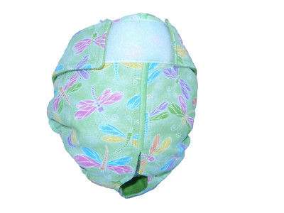 Female Dog Puppy Pet Diaper Washable Pant Sanitary Underwear MINT DRAGONFLY XXXS