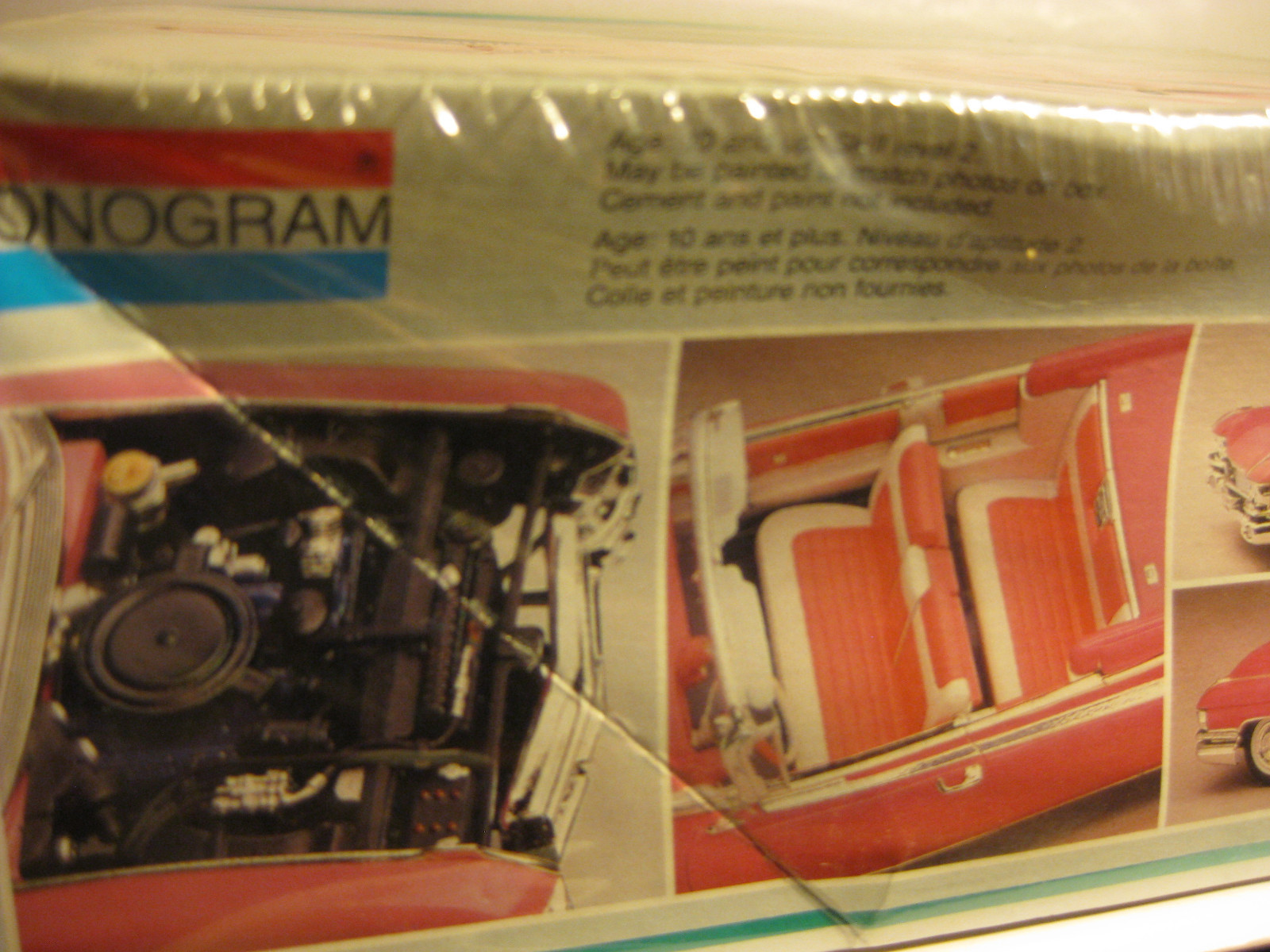 Monogram 1959 Cadillac Convertible Factory Sealed 1/25 scale SKILL Level 2