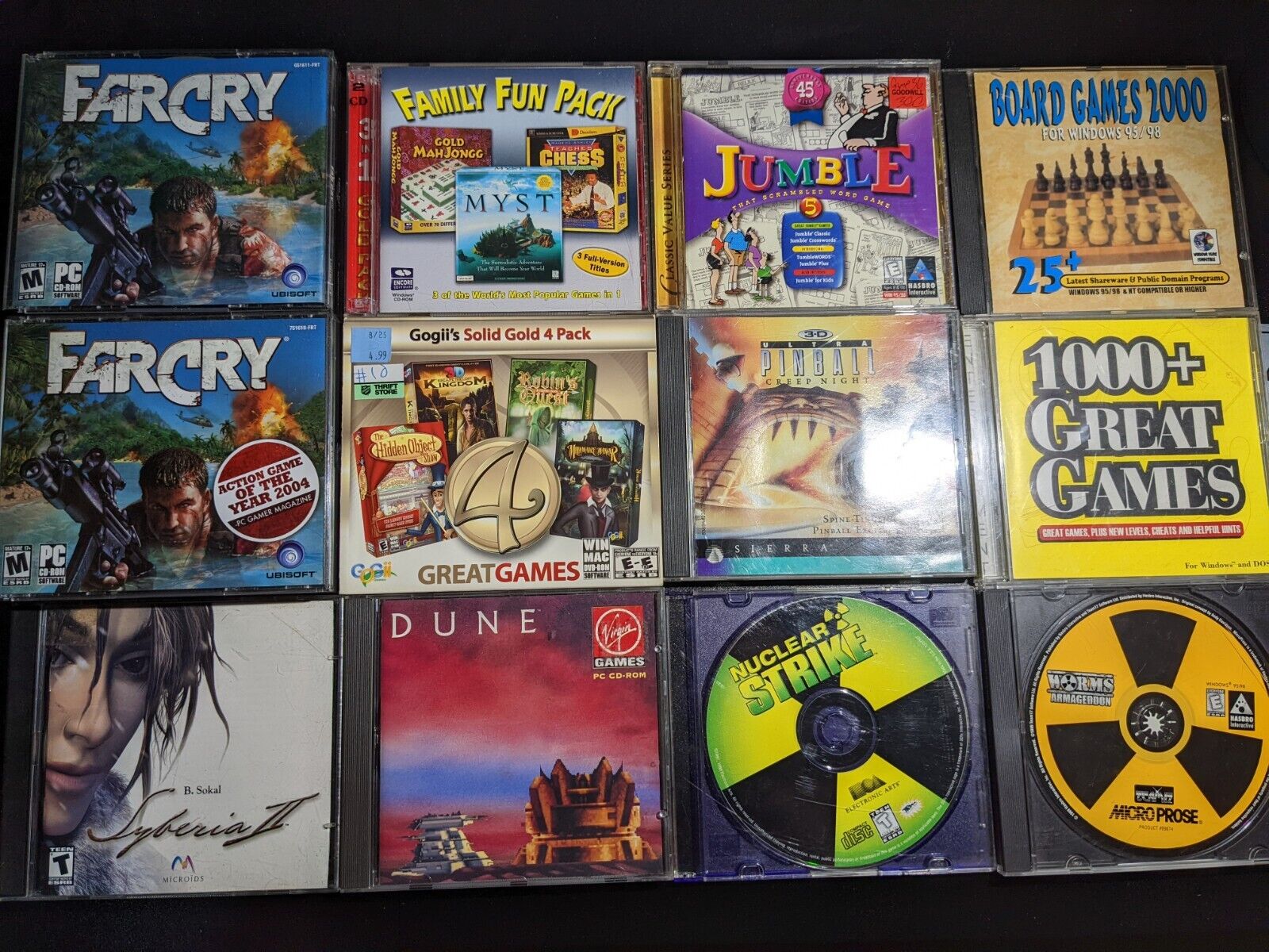 LOT Large Collection Vtg CD Rom PC Video Games 1990s 2000s LOT Large Collection Vtg CD Rom PC Video Games 1990s 2000s