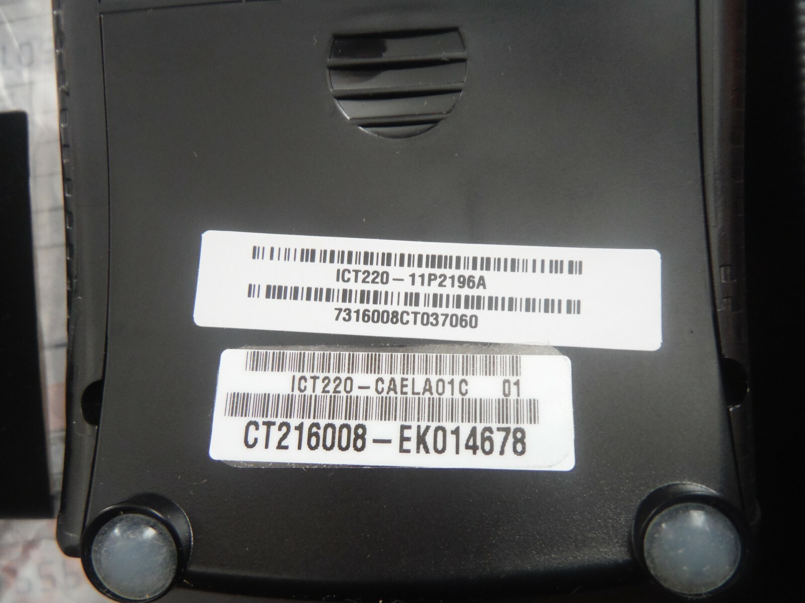 Ingenico ICT220 Terminal Credit Card and CHIP Reader