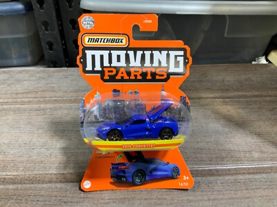 MATCHBOX MOVING PARTS 2020 CORVETTE BLUE