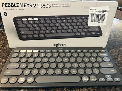 Logitech Pebble Keys 2 K380s, Multi-Device Bluetooth Wireless Keyboard