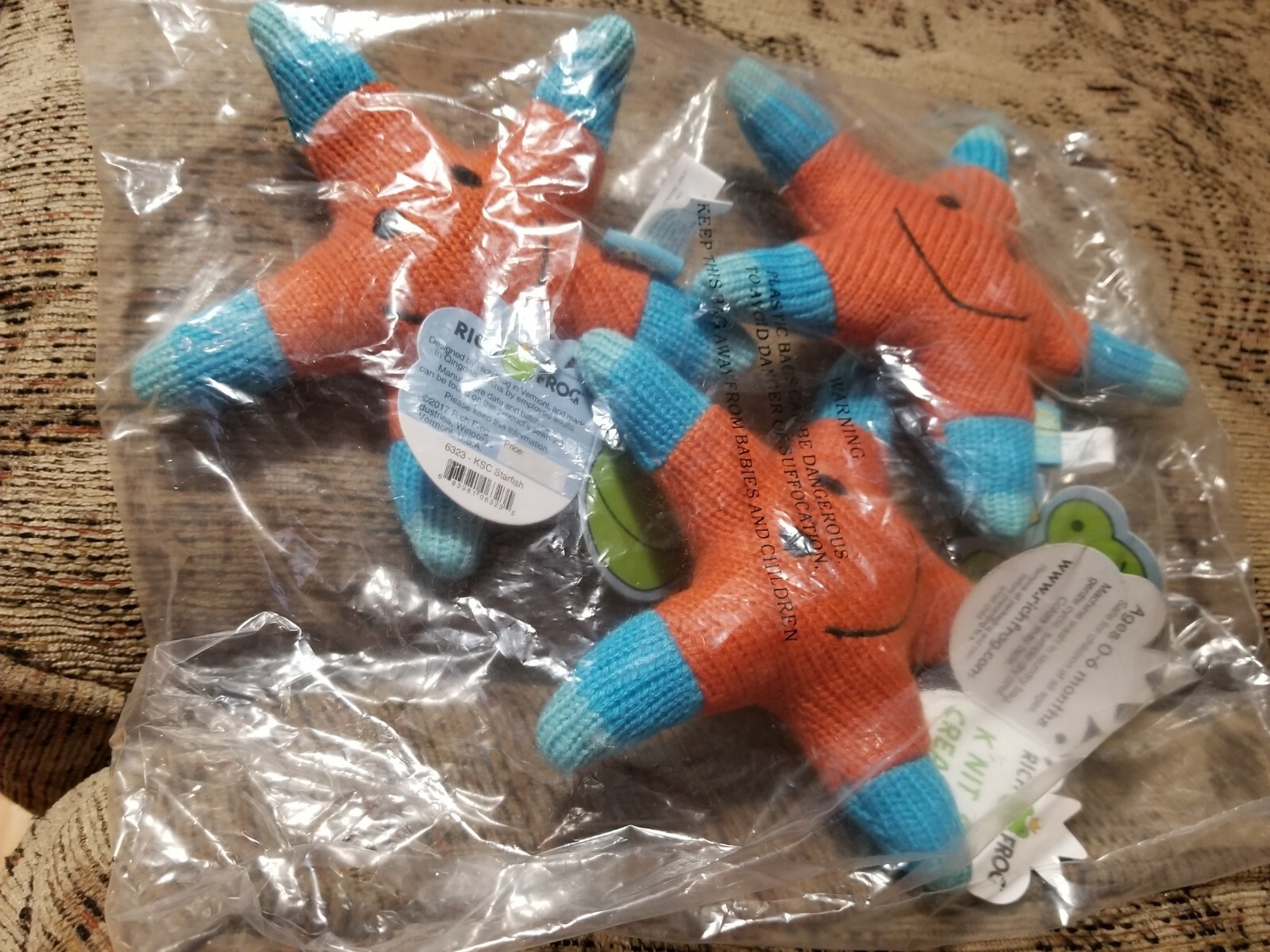 - Happy Starfish - Lot Of 3 - Free Shipping