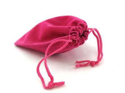 3'' x 4'' Soft Drawstring Gaming Pouch Dice Bag - Choose Your Color