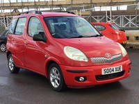 2004 Toyota Yaris Verso 1.3 VVT-i T Spirit Hatchback 5dr Petrol Automatic (165