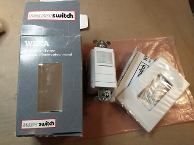 Acuity Controls Sensor Swith WSXA PDT WH White Passive Dual Technology