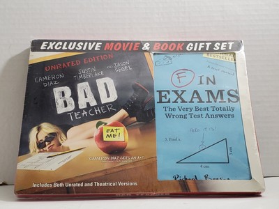 Bad Teacher DVD - Exclusive Movie & Book Gift Set - BRAND NEW SEALED!