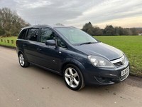 2011 VAUXHALL ZAFIRA 1.8i SRI - 7 SEATER MPV - YEARS MOT - CLUTCH/BELT REPLACED