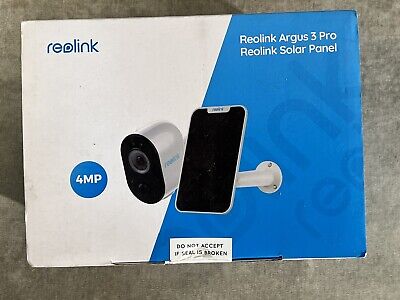 Reolink Argus 3 Pro WiFi IP Security Camera 2K Battery Powered with Solar Panel