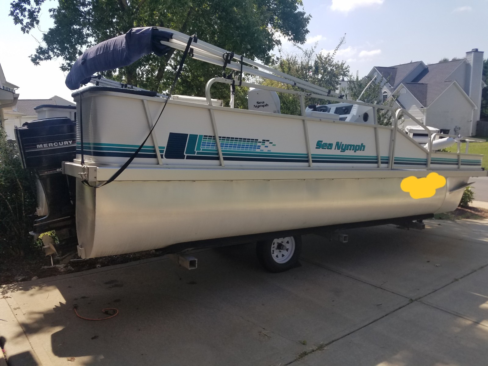1993 Sea Nymph Pontoon Boat