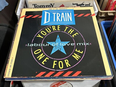 D TRAIN 12'' YOU'RE THE ONE FOR ME ~PAUL HARDCASTLE FRANCOIS KEVORKIAN MIXES~