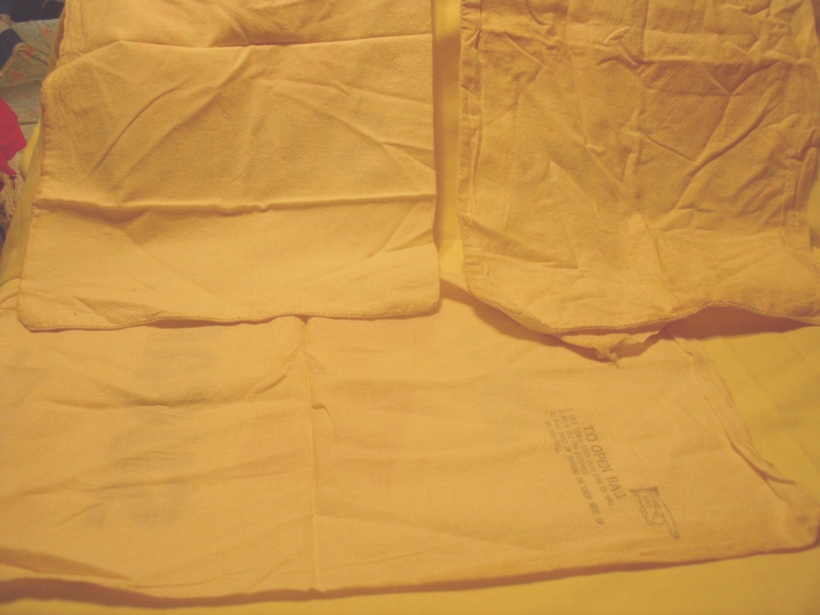 U & I Utah-Idaho Sugar Sacks, Lot of 3