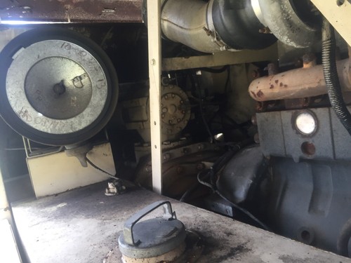 Ingersoll Rand 750 On Trailer