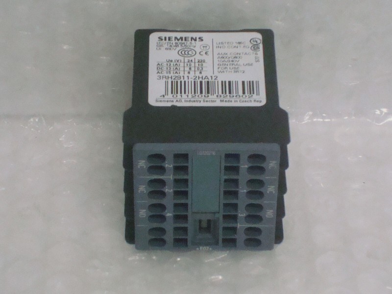 Siemens Hilfsschalter, 3rh2911-2ha12, 3rh 2911-2ha12