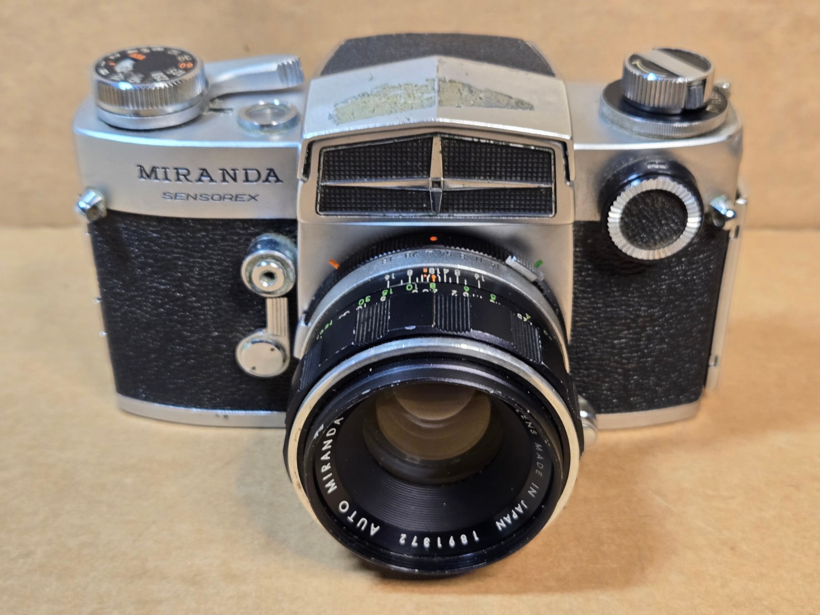 美品｜Miranda Sensorex ＋ レンズ:50mm f1.8 Vintage Miranda Sensorex Camera W/ F1.8 50mm Lens - For