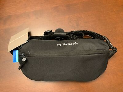 New UNITED AIRLINES Therabody Cross Body Bag Business Class Amenity Kit Black