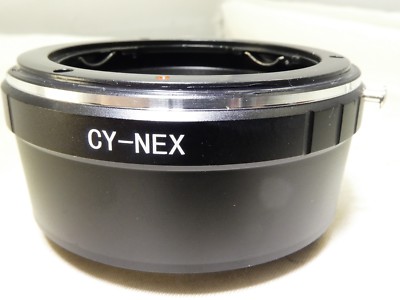 Contax Yashica C/Y - NEX Lens to Sony E Camera Mount Adapter Ring ILCE α6500 α7R
