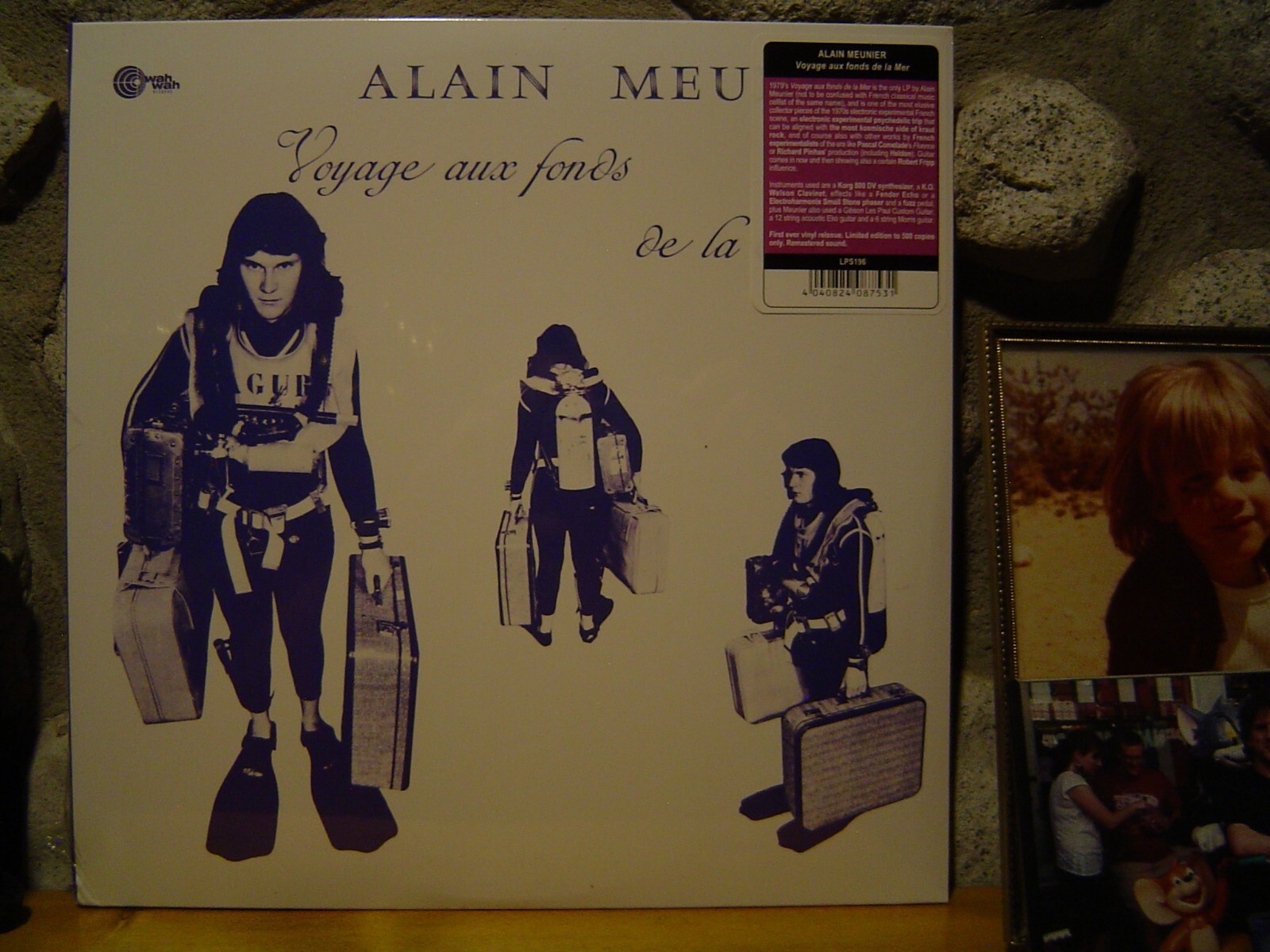 ALAIN MEUNIER Voyage Aux Fonds De La Mer LP/1979 France
