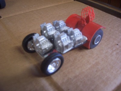 custom built hot rod pulling tractor,5 blown hemi engines,1:64,pro-puller,