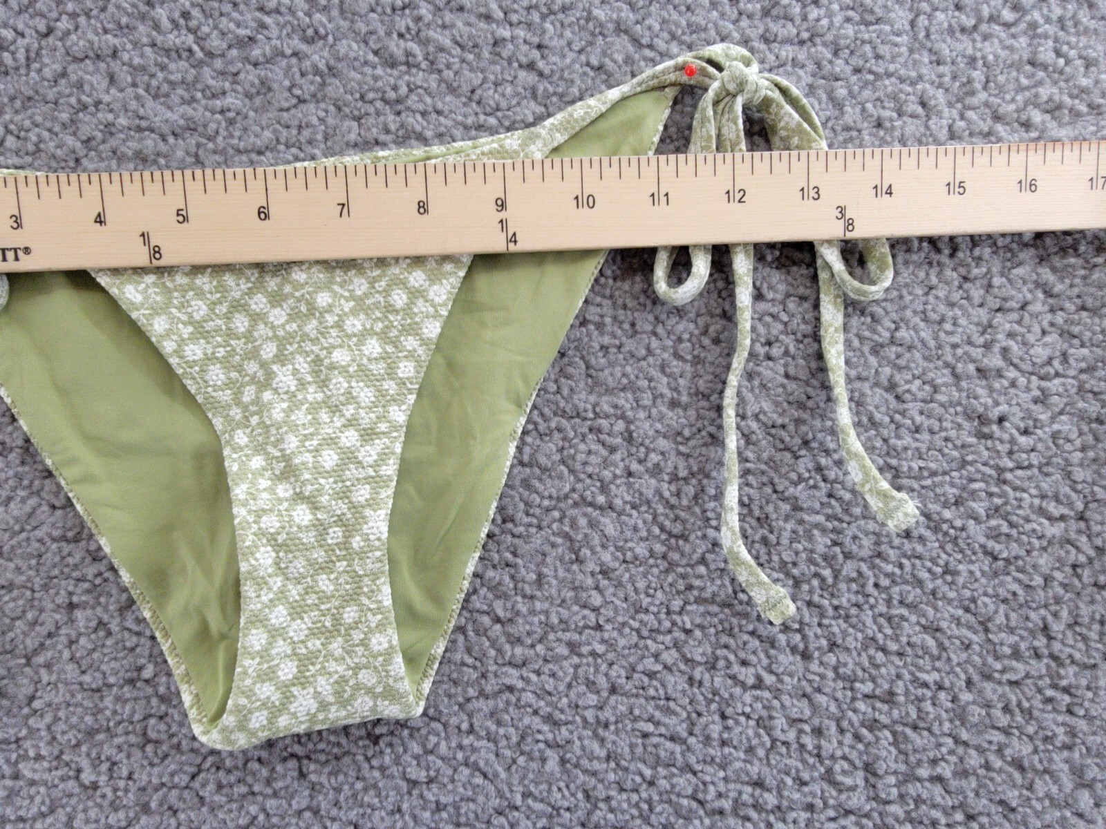 Eberjey Sadie Bikini Bottoms Women's XS Garden Floral Side Tie Strap Closure - Picture 5 of 15