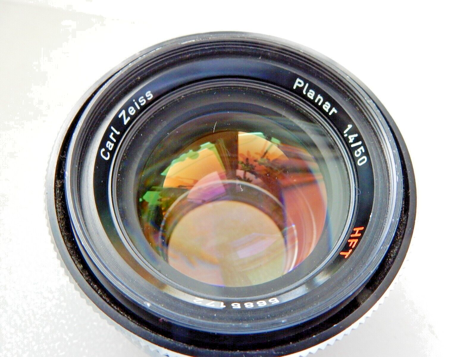 Carl Zeiss HFT Planar 1.4/50mm Rollei QBM Mount West Germany No.5685172 One Pin