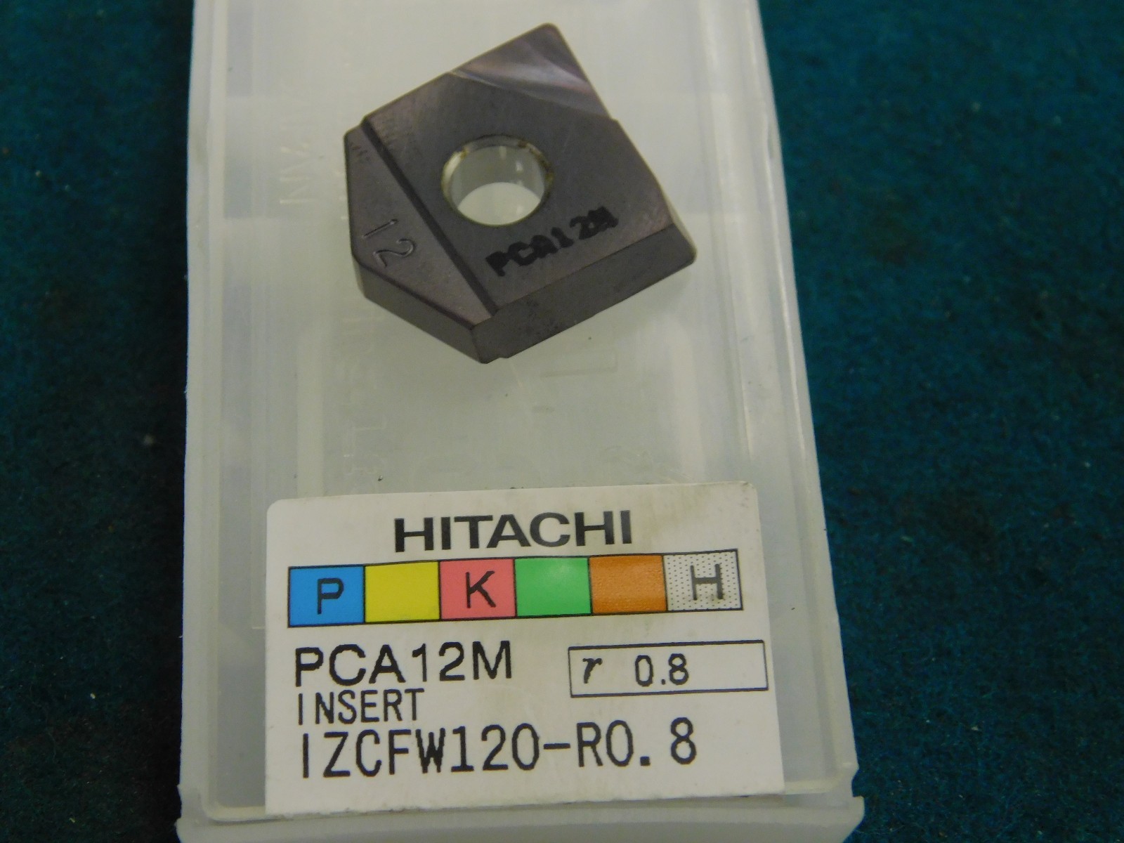 Hitachi Carbide Drill Insert PCA12M IZCFW120-R0.8 | eBay Hitachi Carbide Drill Insert PCA12M IZCFW120-R0.8 | eBay