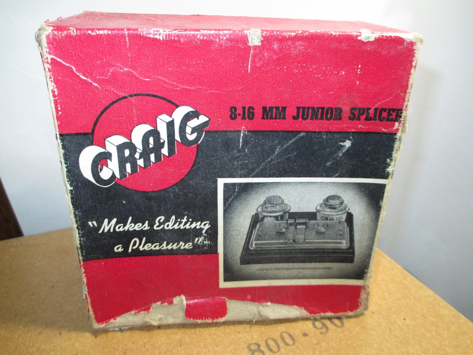 Vintage Craig 8-16mm Junior Splicer By Craig Movie Supply Co.