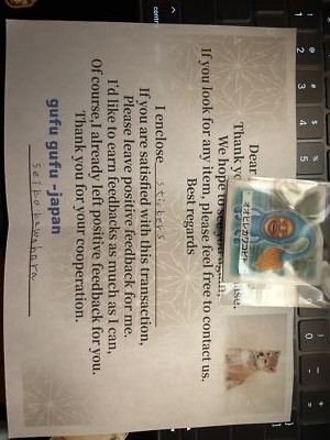 Item photo(s) from verified buyer