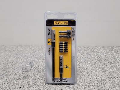 9-Pc. FlexTorq Impact Driver Bit Set DWAFTAS-9
