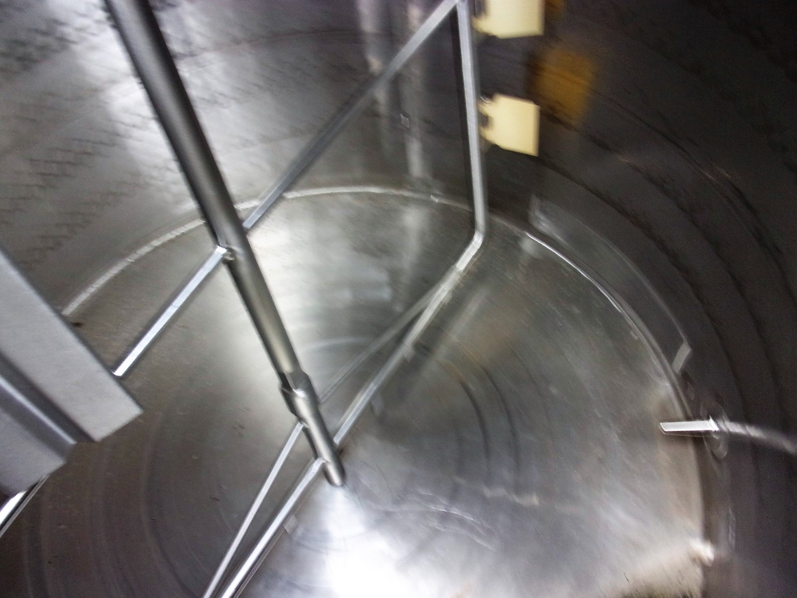 1500 Gallon Stainless Steel Scrape Agitation Mix Tank