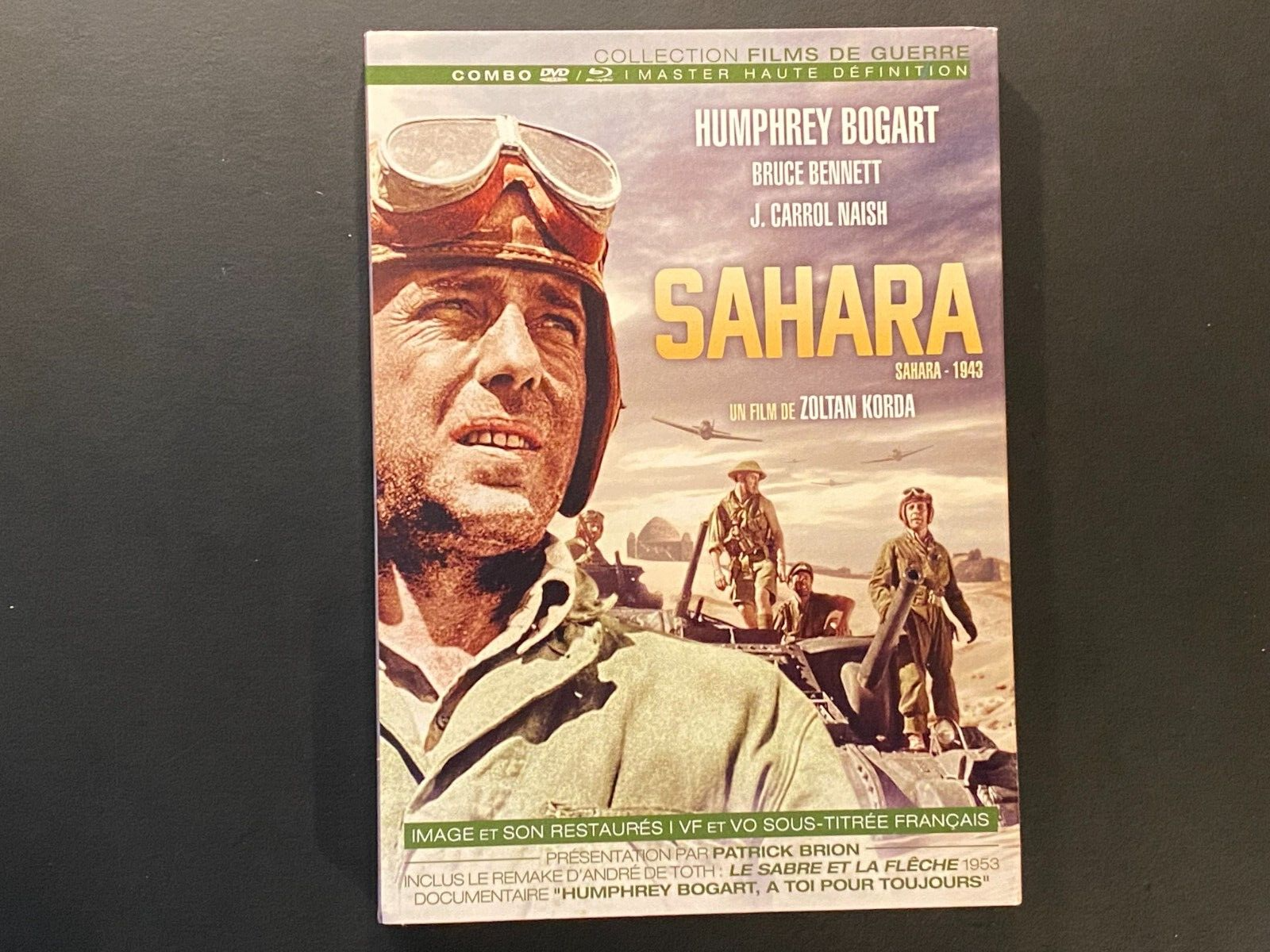 Sahara (Blu-ray + DVD + Slipcover, 1943, Humphrey Bogart