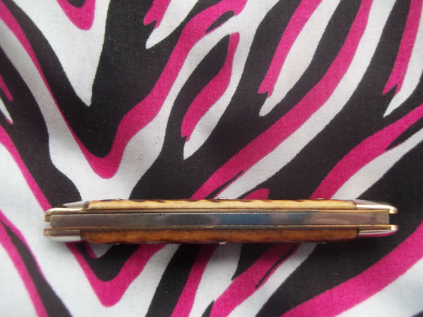 VINTAGE BONE HANDLE GERMAN TREE BRAND BOKER POCKET KNIFE