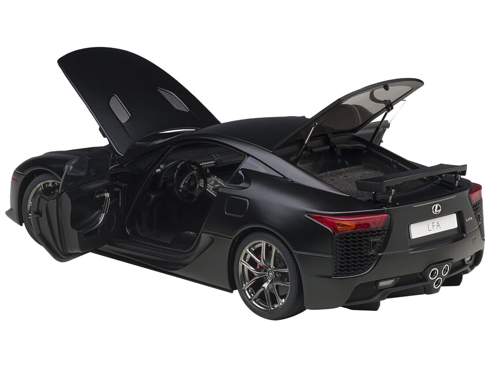 1/18 Scale Lexus LFA (Matt Black) Composite Model Car By 1/18 Scale Lexus LFA (Matt Black) Composite Model Car By