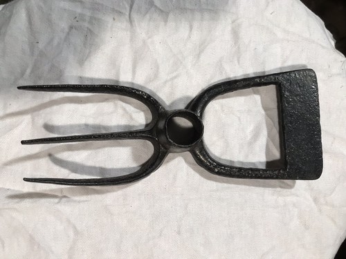 Vintage Small Garden Hoe And Rake Combo