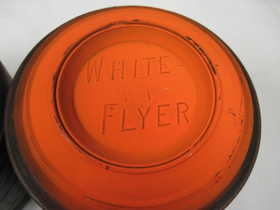 16 White Flyer Orange Clay Pigeons for Trap Skeet Shooting