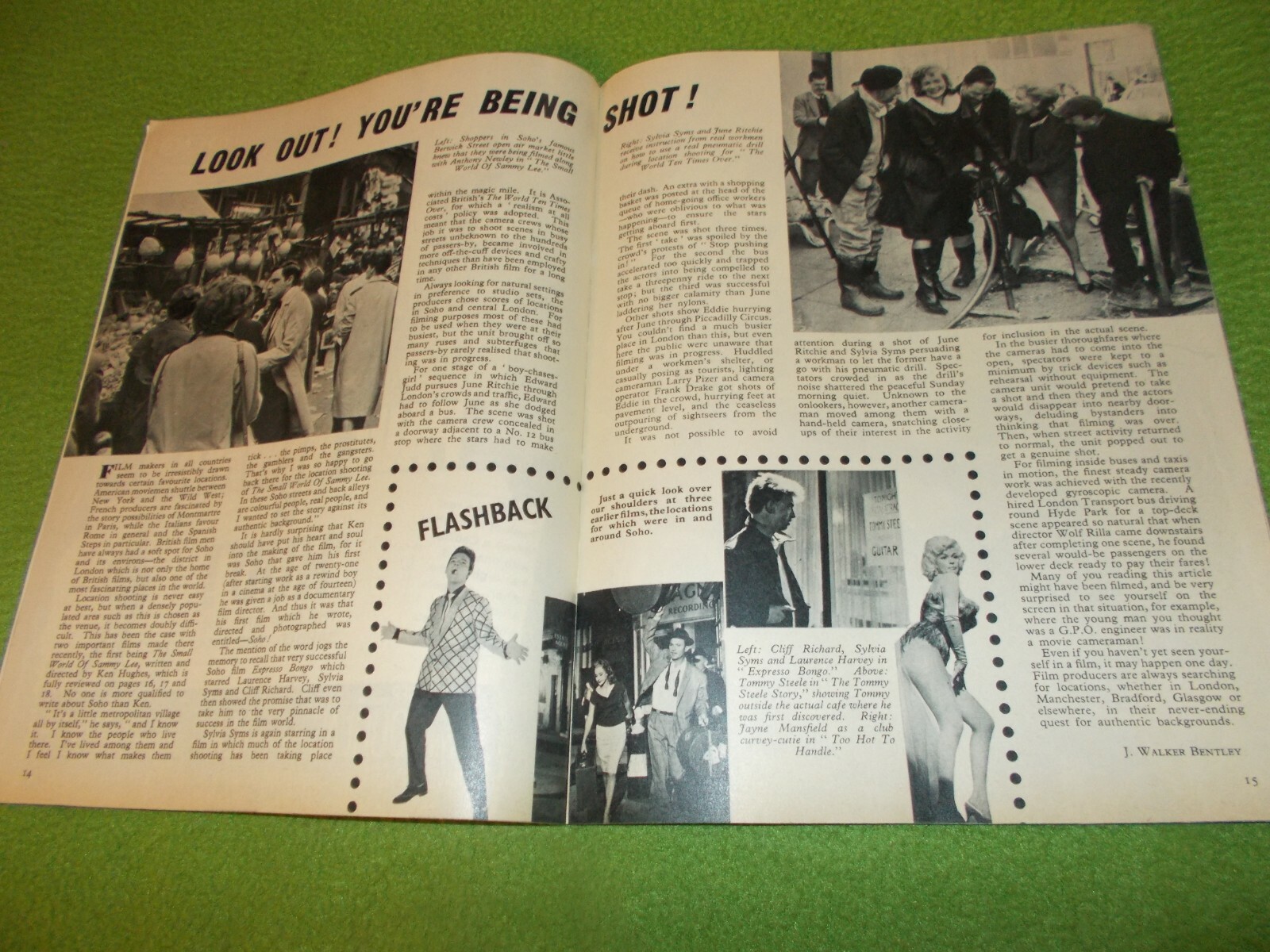 Vintage ABC FILM REVIEW Magazine UK July 1963 ELVIS Jack Lemmon