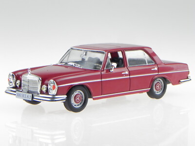1/43 Mercedes-Benz 特注 S-class Mercedes W109 300 SEL 6.3 S-class red diecast model car