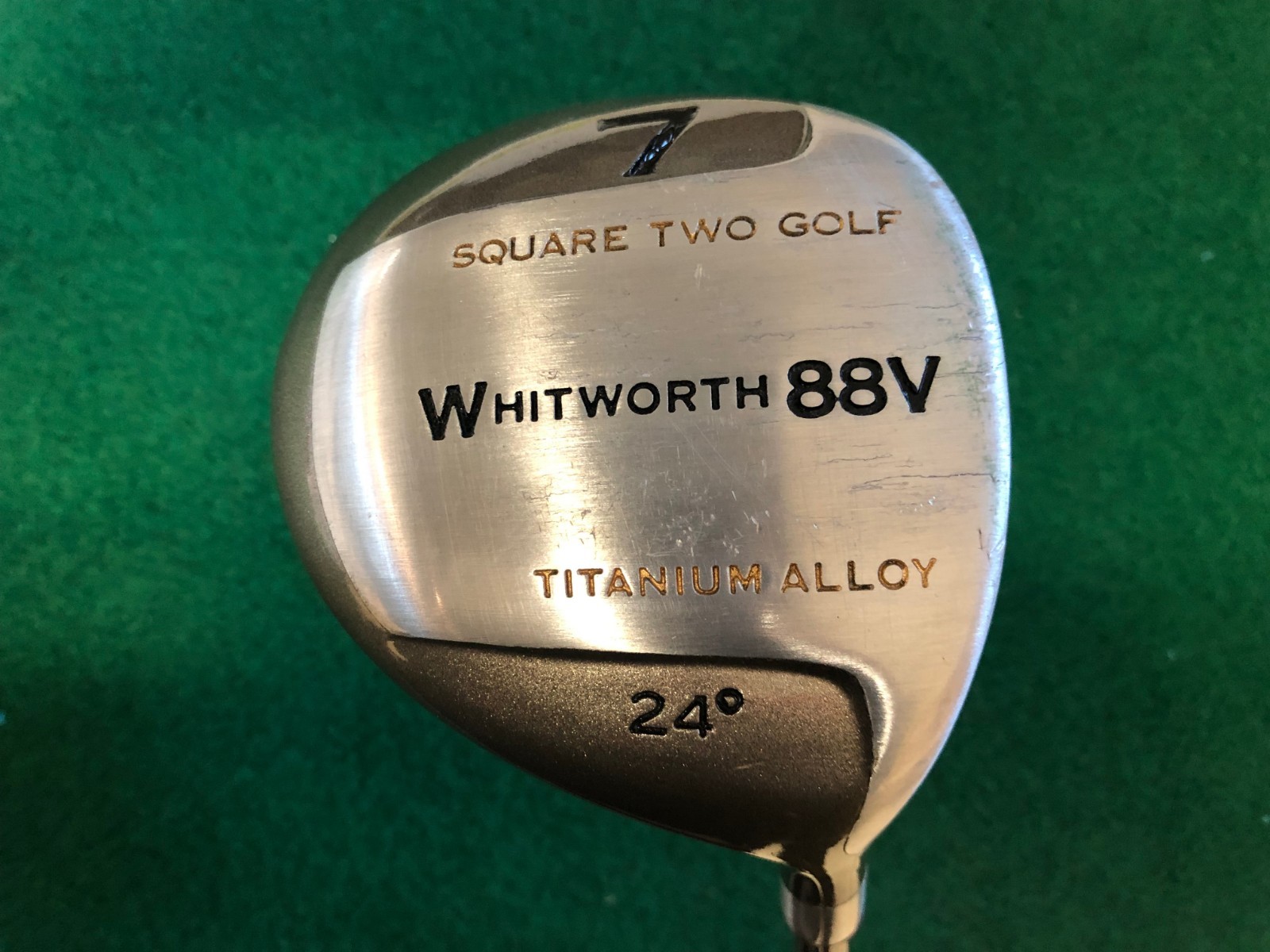 Square Two Whitworth 88V 7 Wood 24* / RH / Ladies Graphite / cy8093の